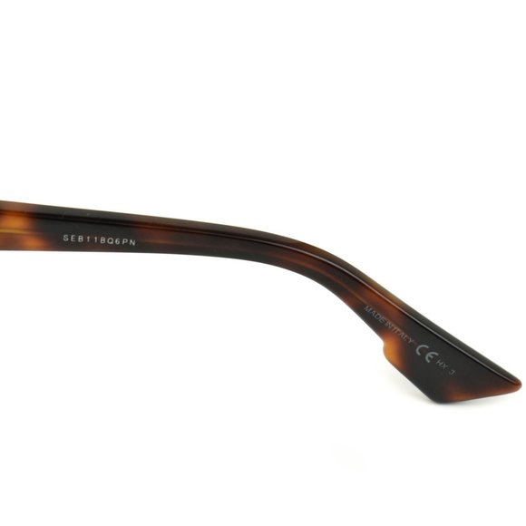 DIOR "Night 1": Tortoise Brown Logo Sunglasses mw - Picture 9 of 12